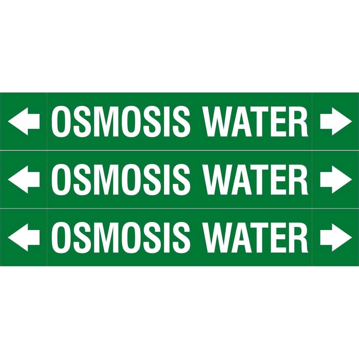 BRADY - ASME - Marcatubi - Osmosis Water 312927