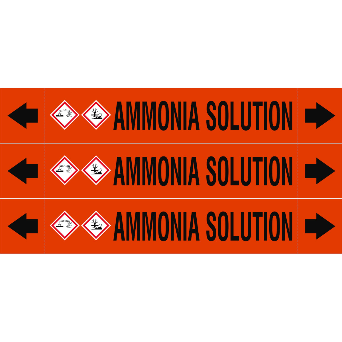 BRADY - ASME - Marcatubi - Ammonia Solution