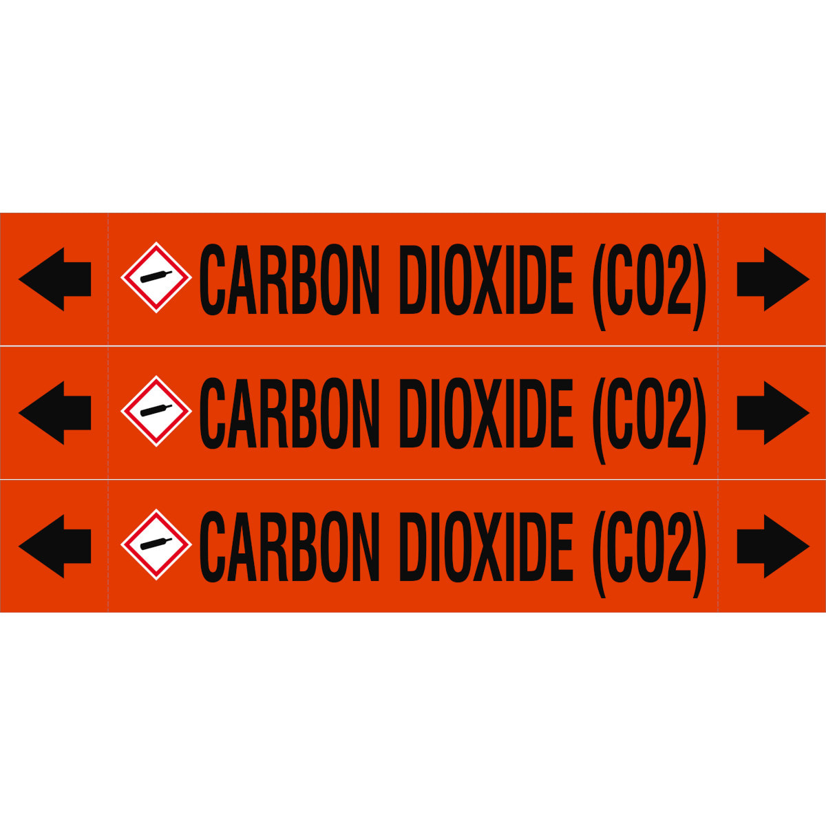 BRADY - ASME - Marcatubi - Carbon Dioxide (CO2)
