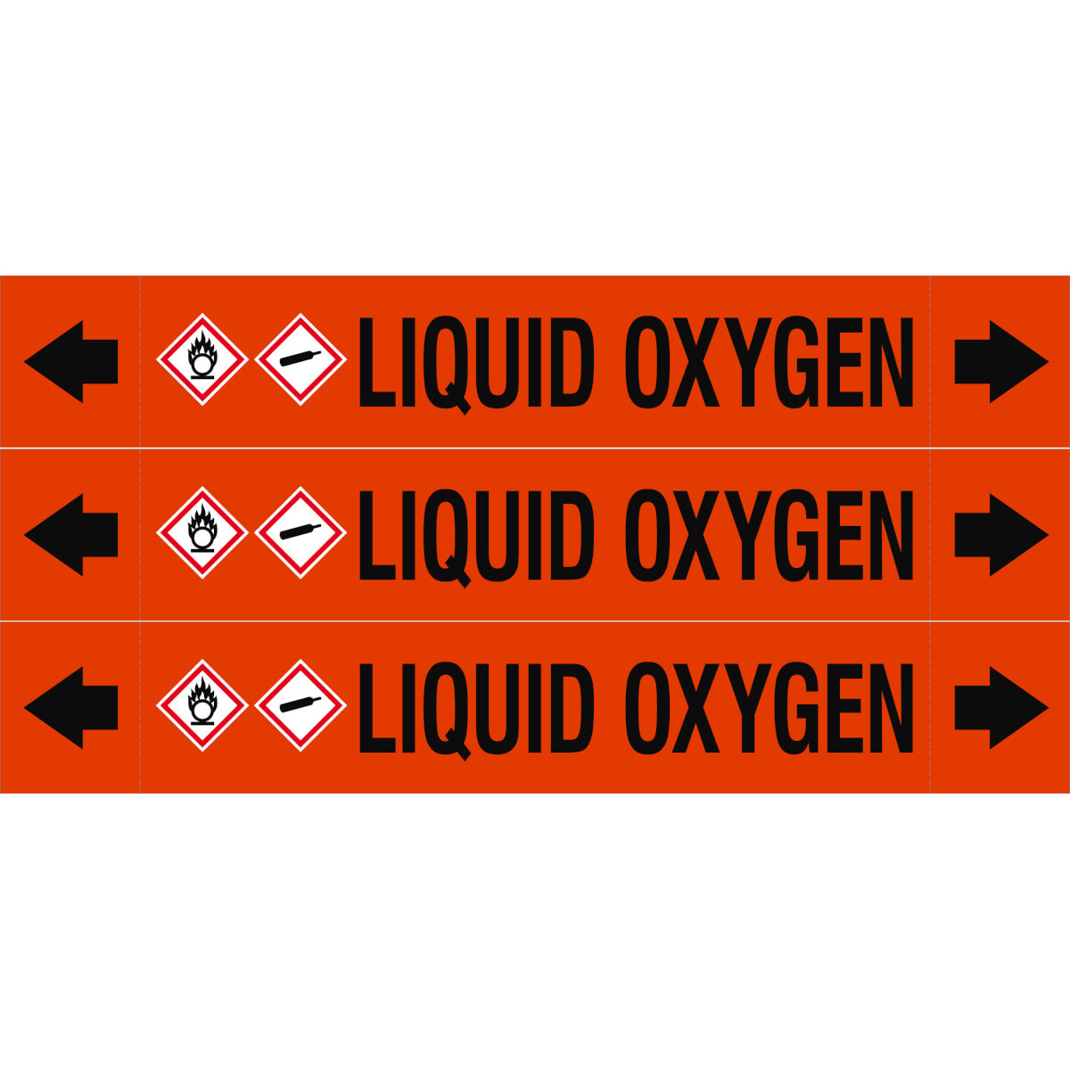 BRADY - ASME - Marcatubi - Liquid Oxygen