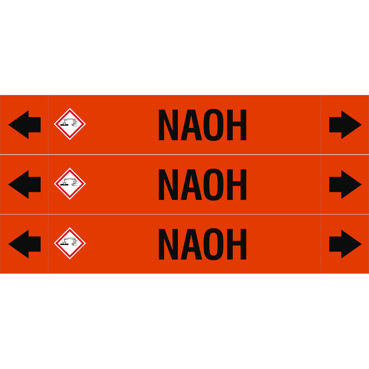 BRADY - ASME - Marcatubi - NAOH