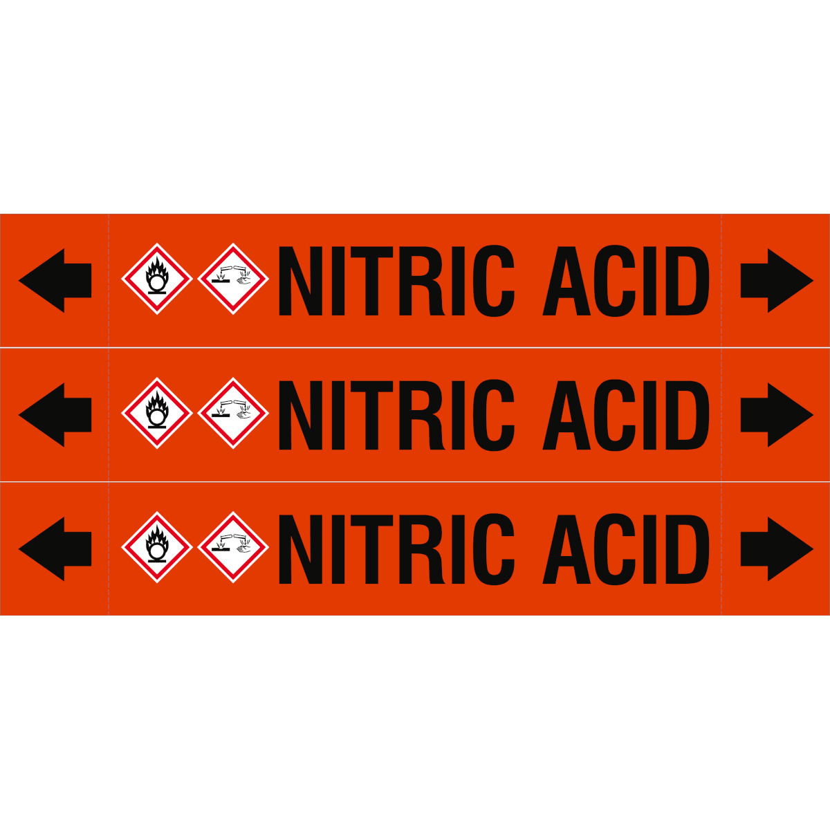 BRADY - ASME - Marcatubi - Nitric Acid