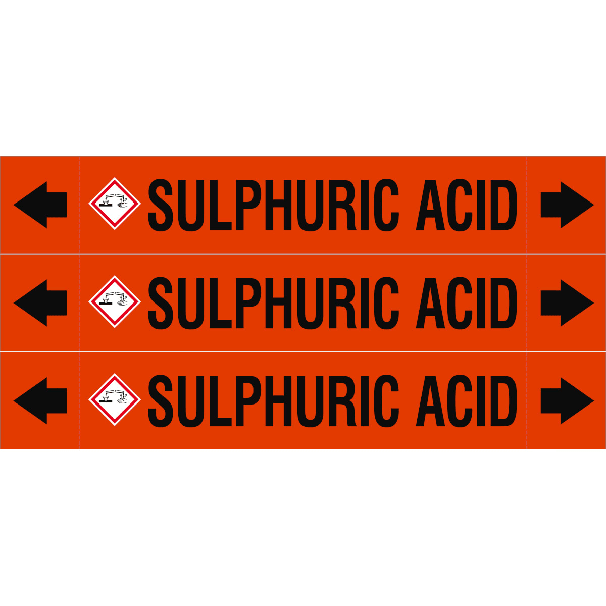 BRADY - ASME - Marcatubi - Sulphuric Acid