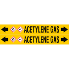 BRADY - ASME - Marcatubi - Acetylene Gas