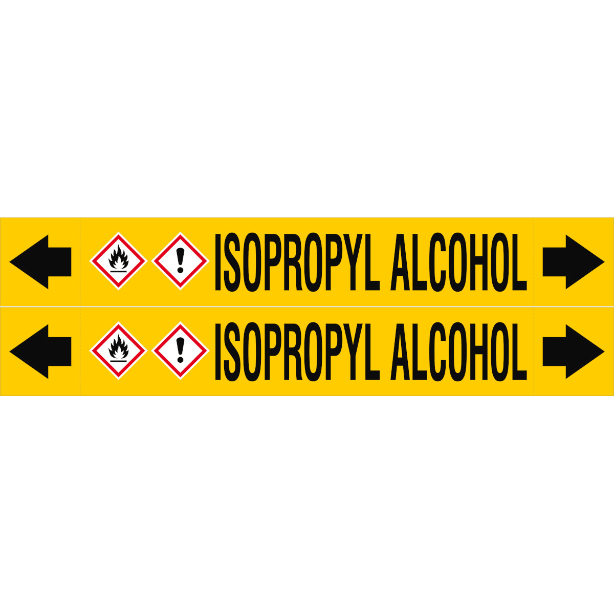 BRADY - ASME - Marcatubi - Isopropyl Alcohol