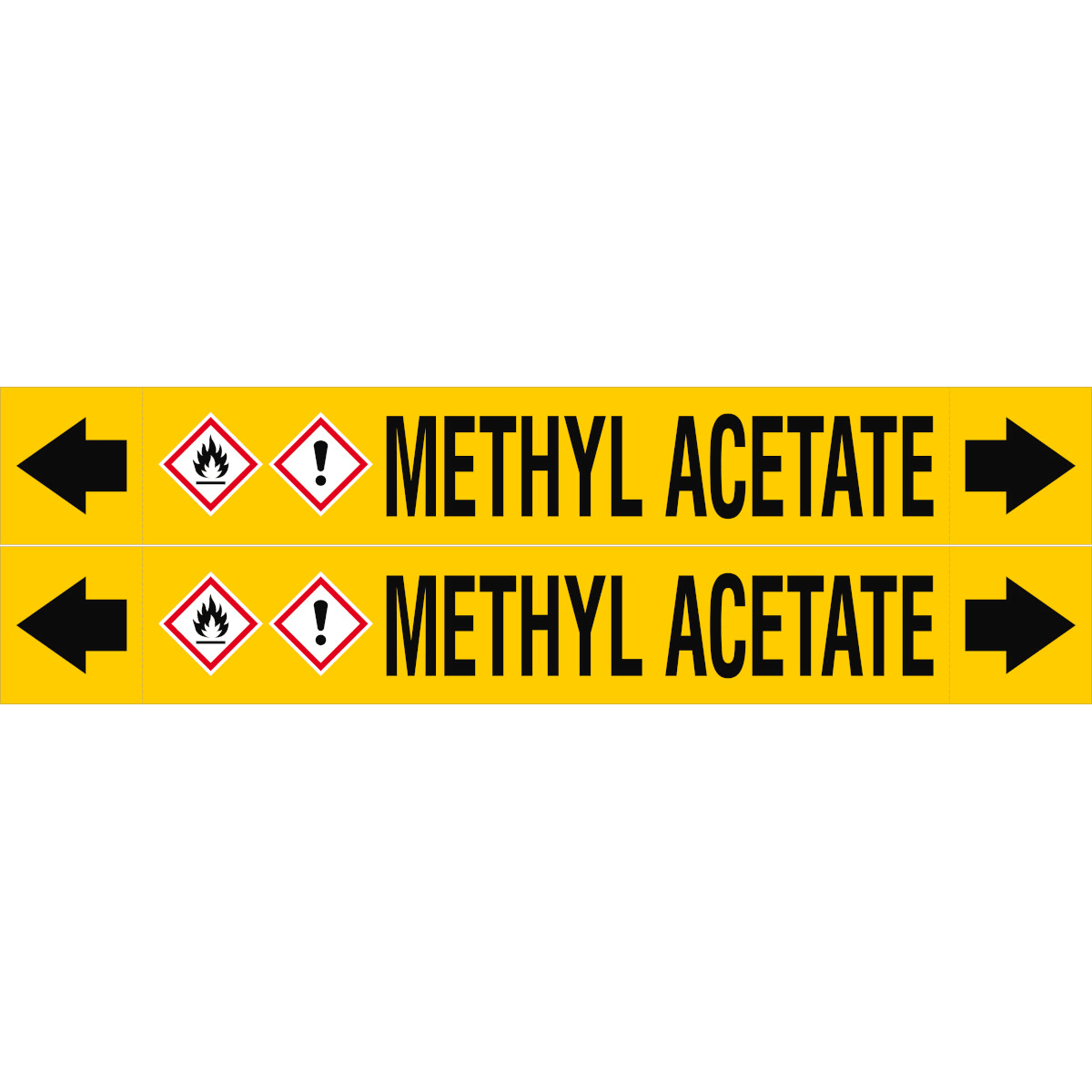 BRADY - ASME - Marcatubi - Methyl Acetate 313025