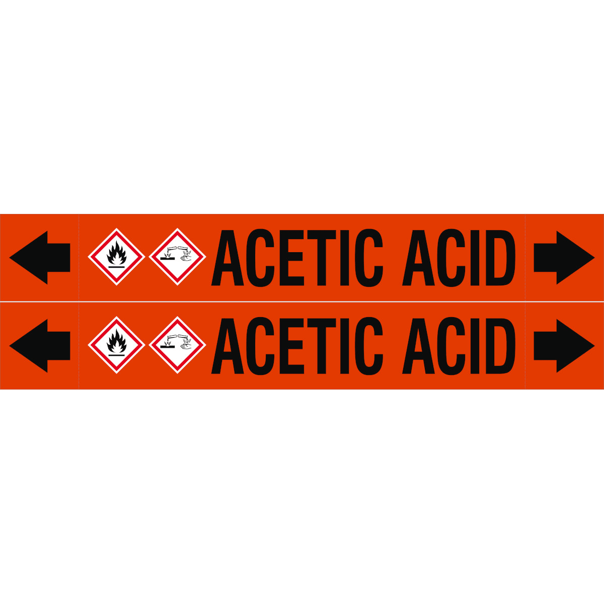 BRADY - ASME - Marcatubi - Acetic Acid