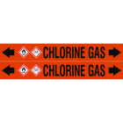 BRADY - ASME - Marcatubi - Chlorine Gas 313094