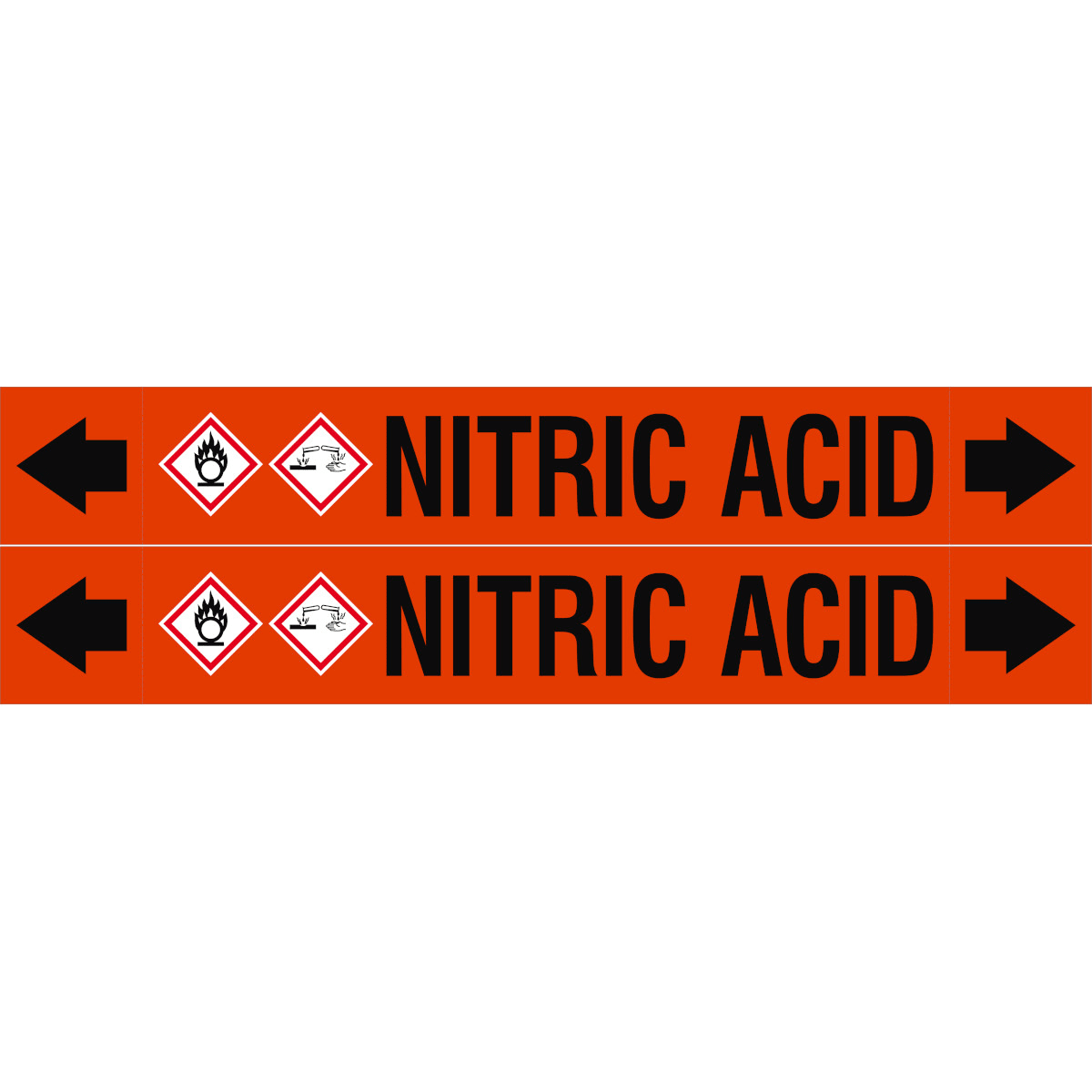 BRADY - ASME - Marcatubi - Nitric Acid 313180
