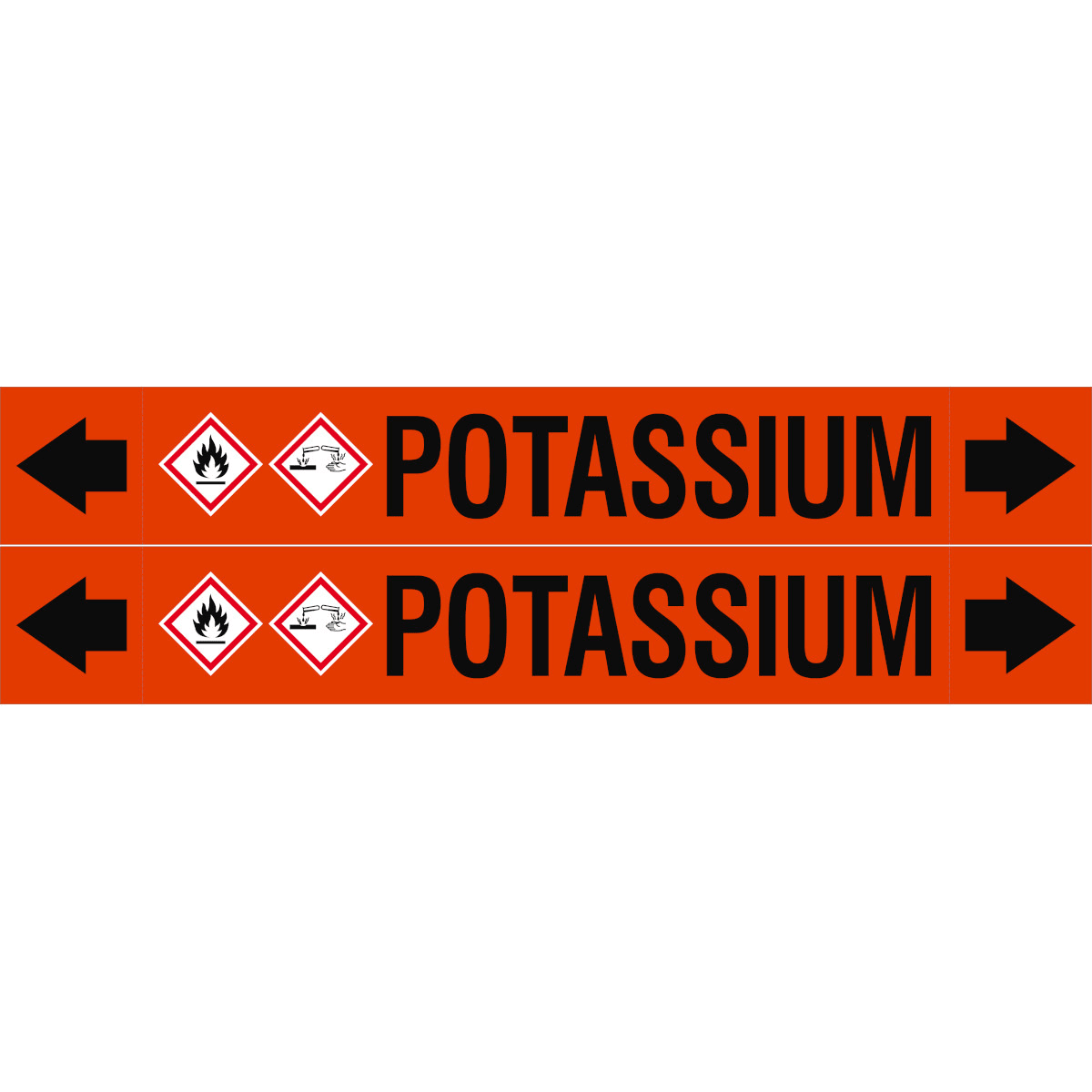BRADY - ASME - Marcatubi - Potassium