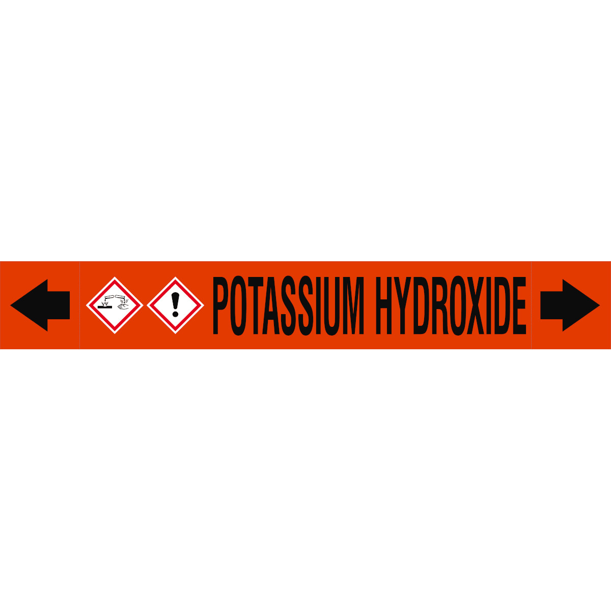 BRADY - ASME - Marcatubi - Potassium Hydroxide