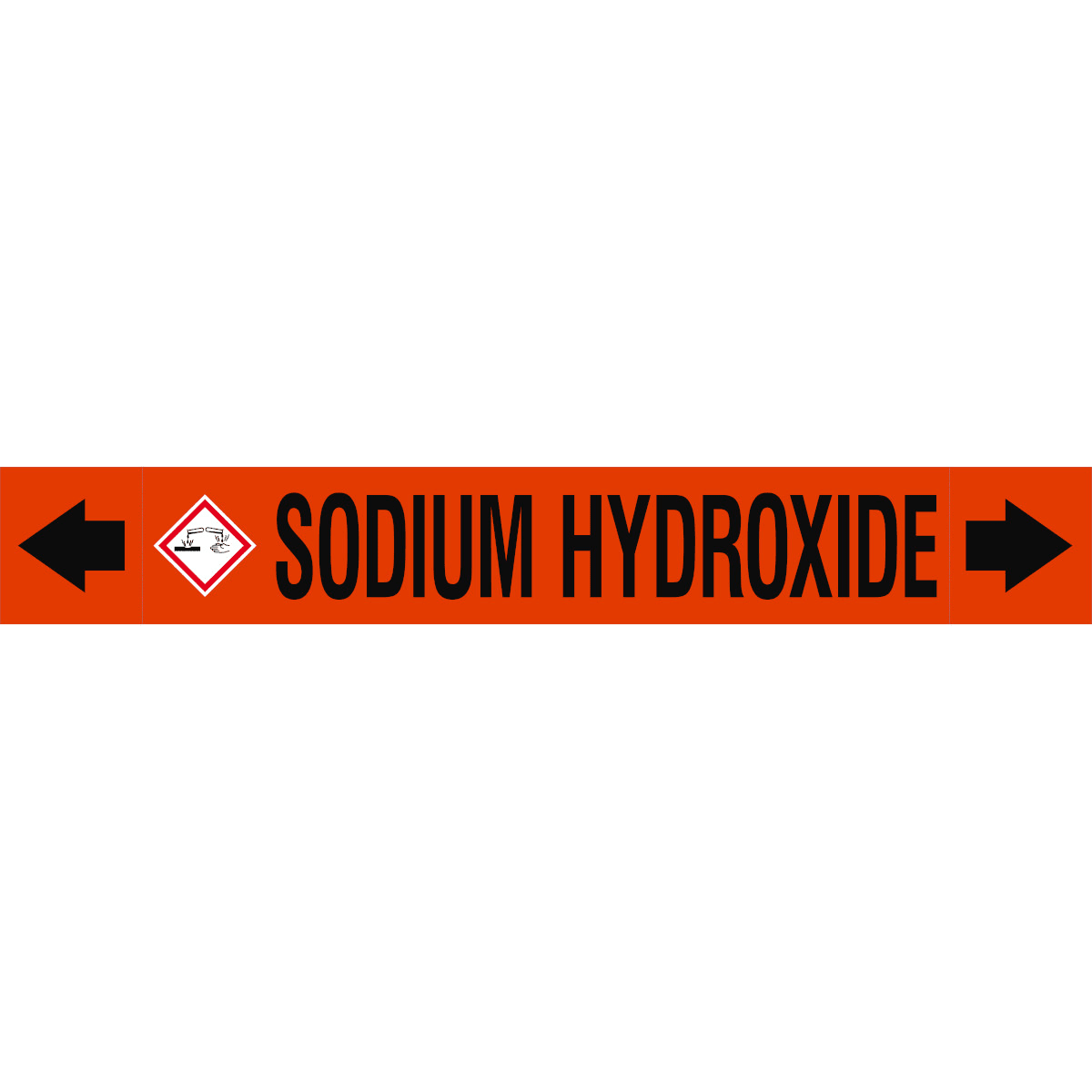 BRADY - ASME - Marcatubi - Sodium Hydroxide 313311
