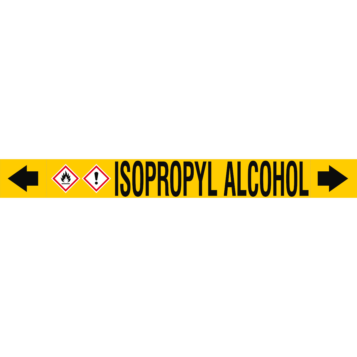 BRADY - ASME - Marcatubi - Isopropyl Alcohol