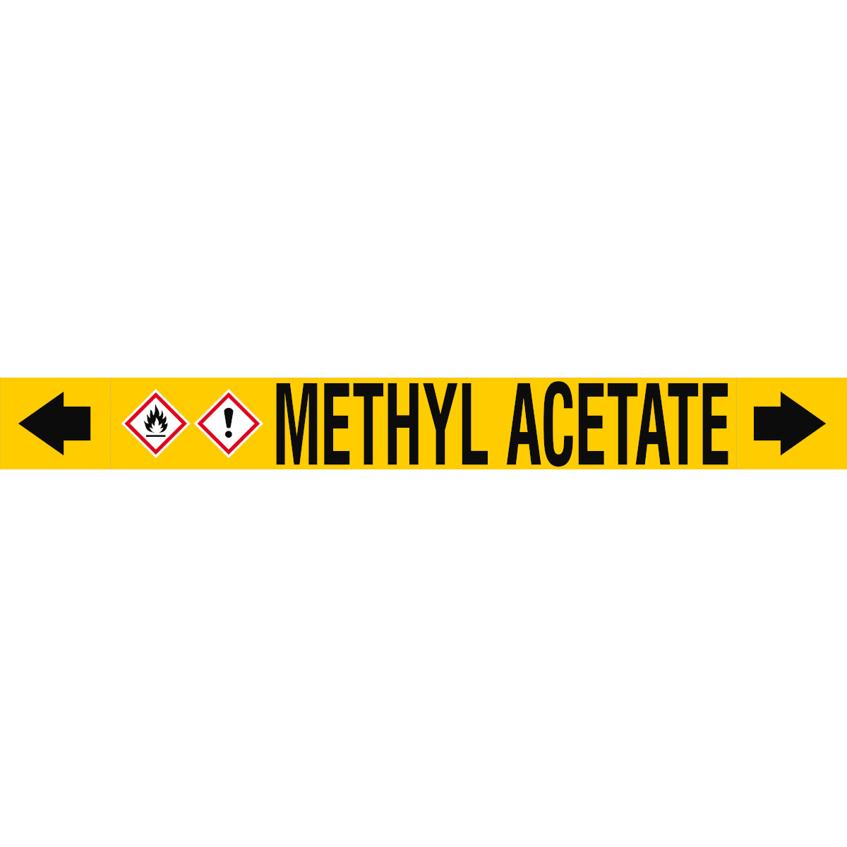 BRADY - ASME - Marcatubi - Methyl Acetate 313360