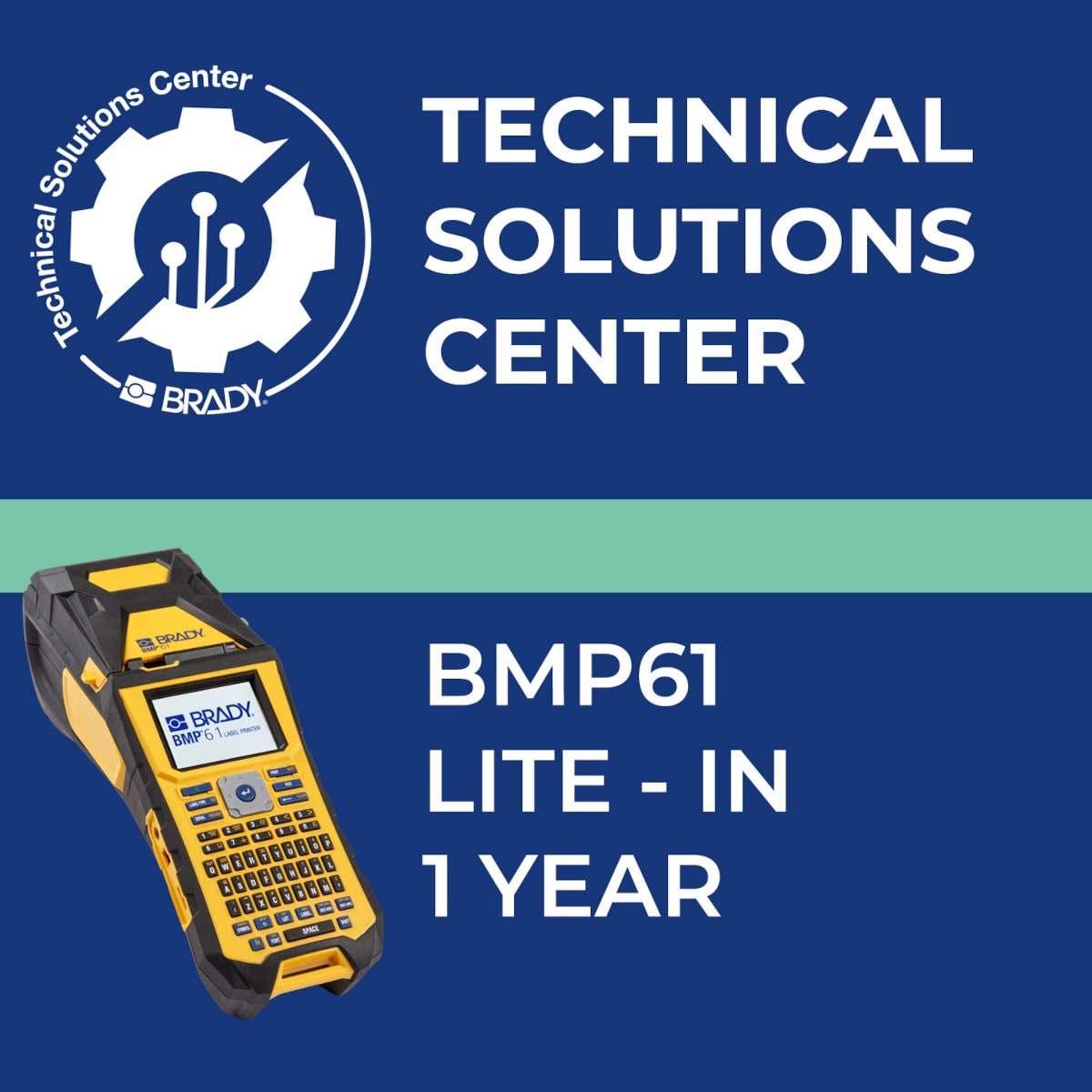 BRADY - Contratto di assistenza BMP61 Lite In 1 anno