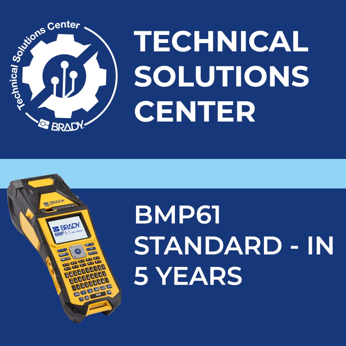 BRADY - Contratto di assistenza BMP61 Standard In 5 anni