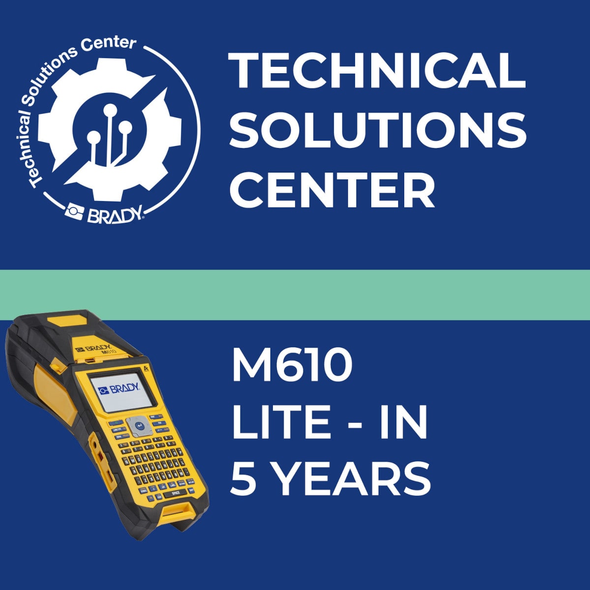 BRADY - Contratto di assistenza M610 Lite In 5 anni 321293