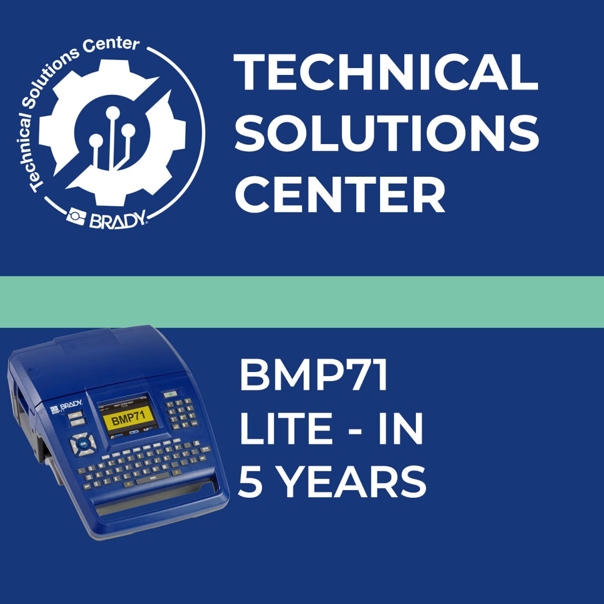 BRADY - Contratto di assistenza BMP71 Lite In 5 anni