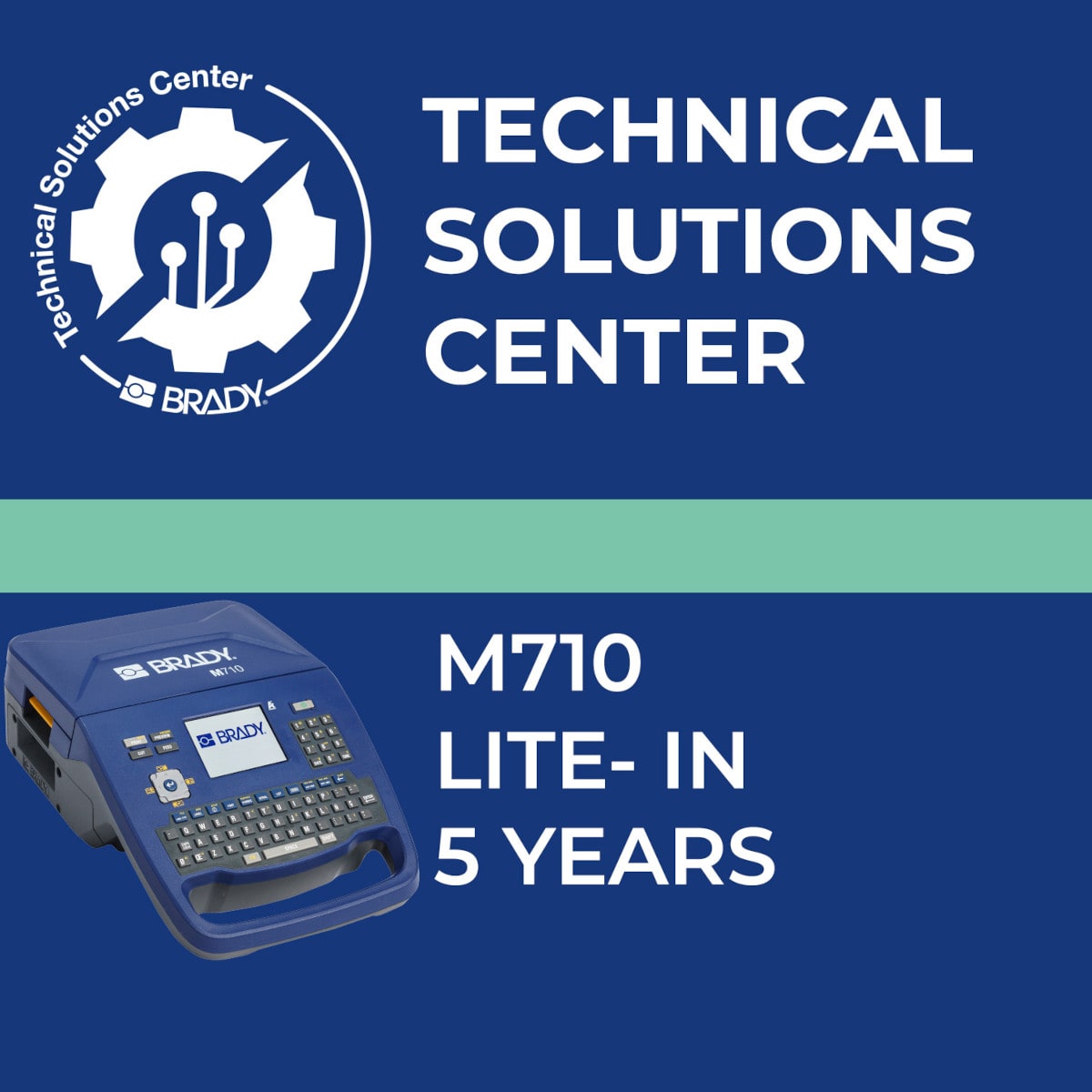 BRADY - Contratto di assistenza M710 Lite In 5 anni 321321