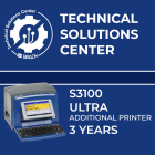 BRADY - Contratto di assistenza S3100 Ultra stampante aggiuntiva 3 anni