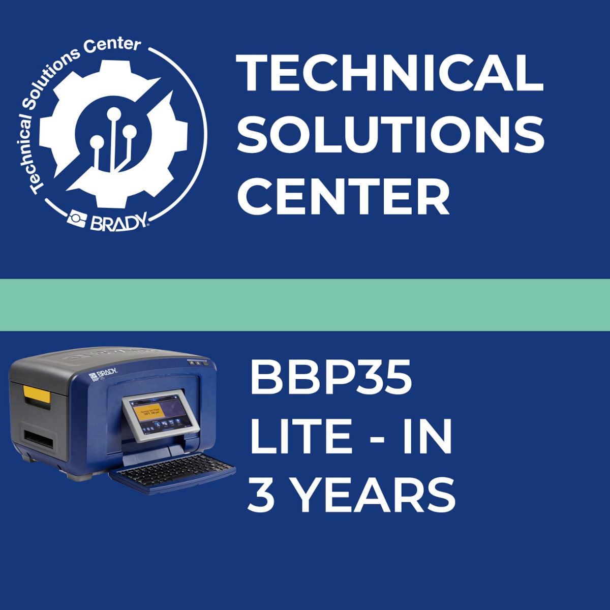 BRADY - Contratto di assistenza BBP35 Lite In 3 anni