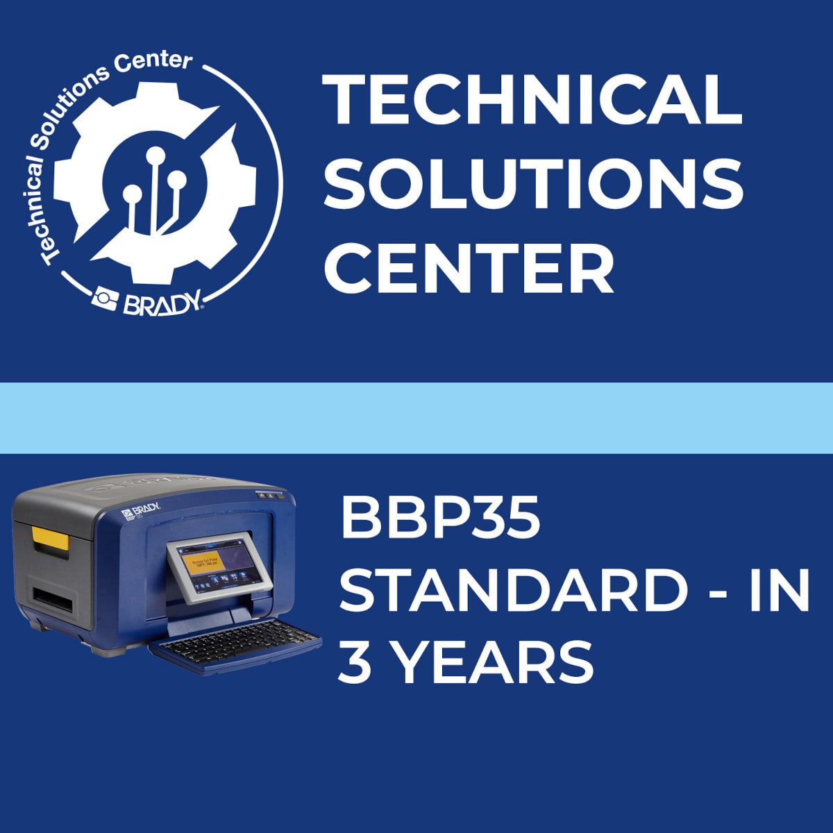 BRADY - Contratto di assistenza BBP35 Standard In 3 anni 321357