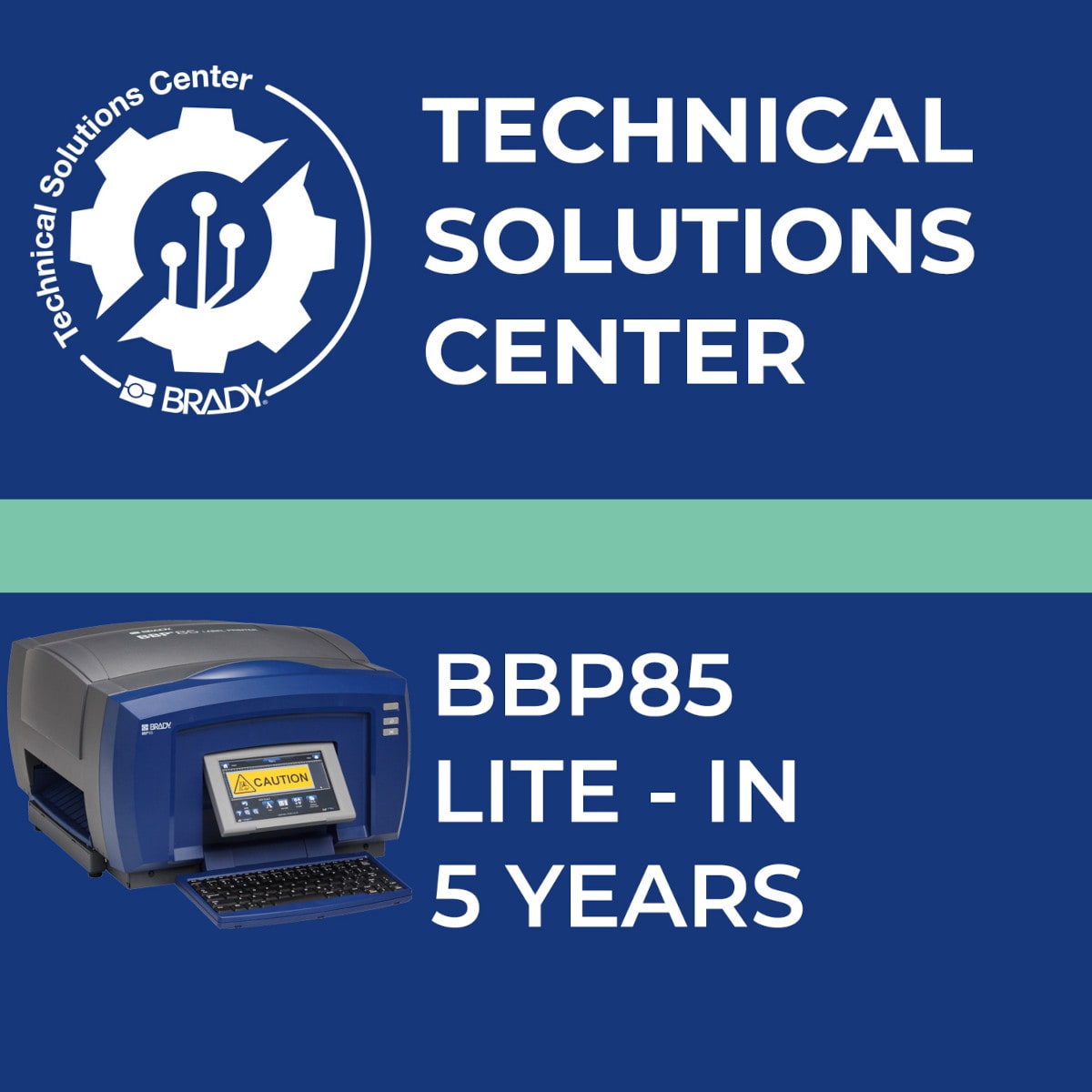 BRADY - Contratto di assistenza BBP85 Lite In 5 anni 321380