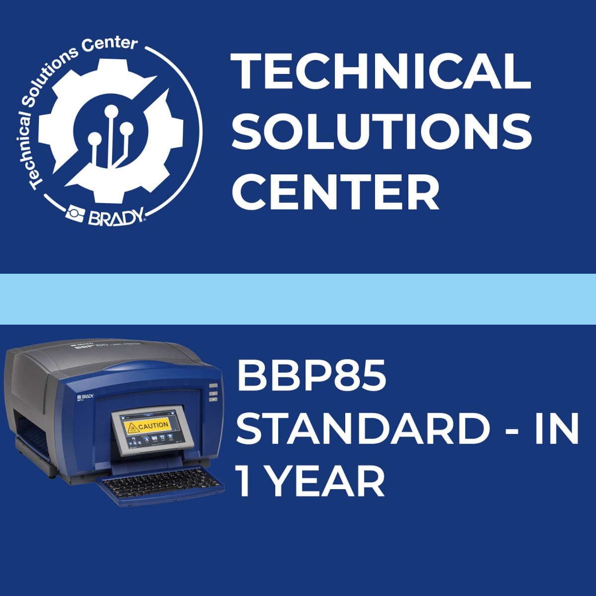 BRADY - Contratto di assistenza BBP85 Standard In 1 anno 321381