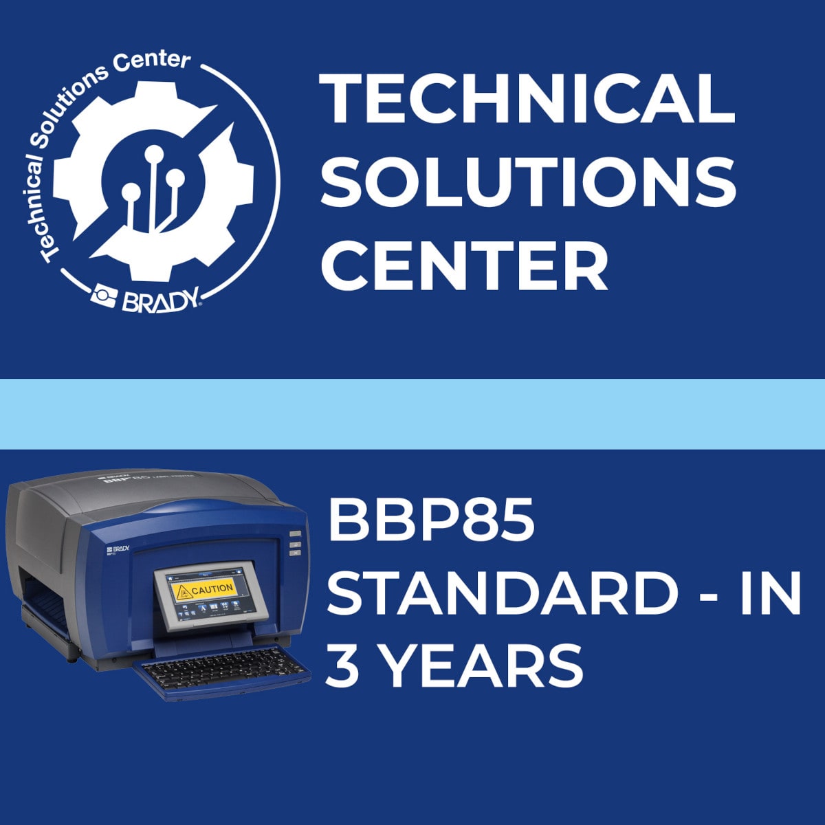 BRADY - Contratto di assistenza BBP85 Standard In 3 anni