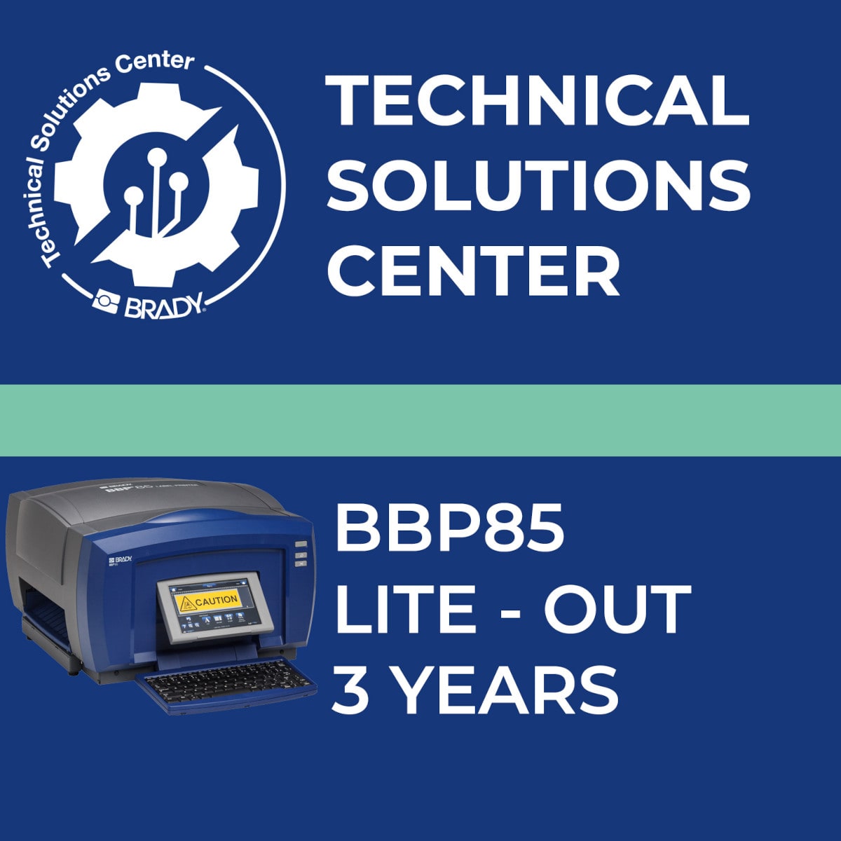 BRADY - Contratto di assistenza BBP85 Lite Out 3 anni 321385