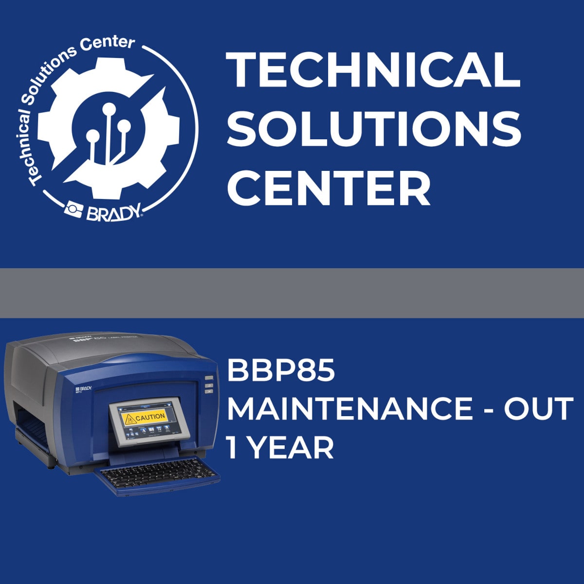 BRADY - Contratto di assistenza BBP85 Maintenance Out 1 anno