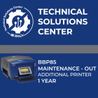 BRADY - Contratto di assistenza BBP85 Maintenance Out stampante aggiuntiva 1 anno 321401