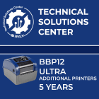 BRADY - Contratto di assistenza BBP12 Ultra stampante aggiuntiva 5 anni 321413