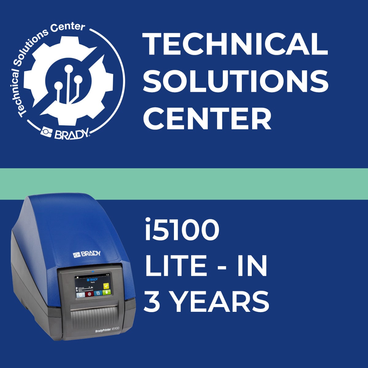 BRADY - Contratto di assistenza i5100 Lite In 3 anni