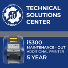 BRADY - Contratto di assistenza i5300 Maintenance Out stampante aggiuntiva 5 anni 321500