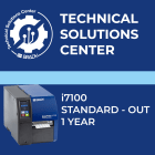 BRADY - Contratto di assistenza i7100 Standard Out 1 anno 321510