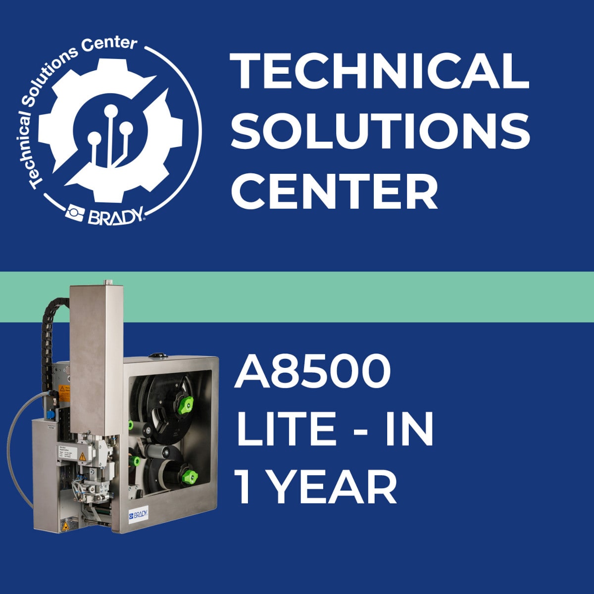 BRADY - Contratto di assistenza A8500 Lite In 1 anno