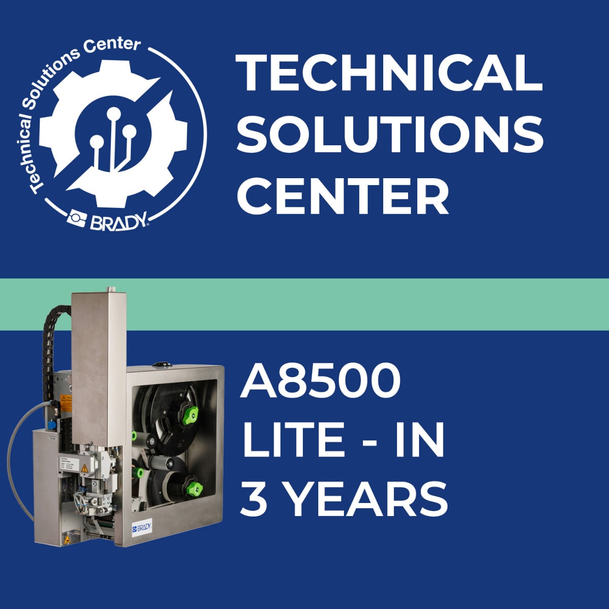 BRADY - Contratto di assistenza A8500 Lite In 3 anni 321577