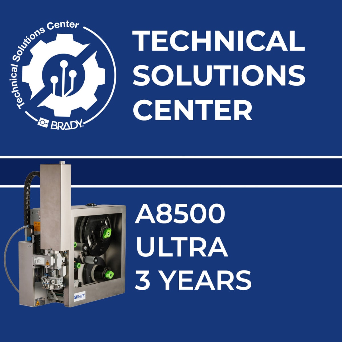 BRADY - Contratto di assistenza A8500 Ultra 3 anni 321588