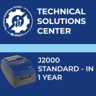 BRADY - Contratto di assistenza J2000 Standard In 1 anno