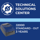 BRADY - Contratto di assistenza J2000 Standard Out 3 anni