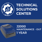 BRADY - Contratto di assistenza J2000 Maintenance Out 1 anno