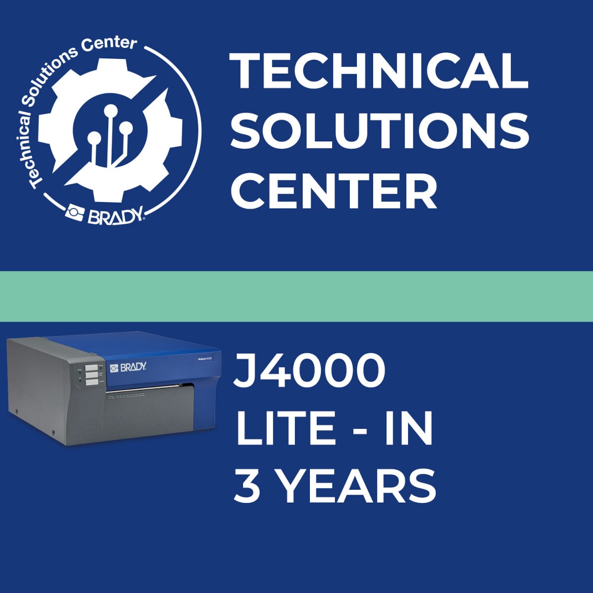 BRADY - Contratto di assistenza J4000 Lite In 3 anni