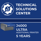 BRADY - Contratto di assistenza J4000 Ultra stampante aggiuntiva 5 anni 321644