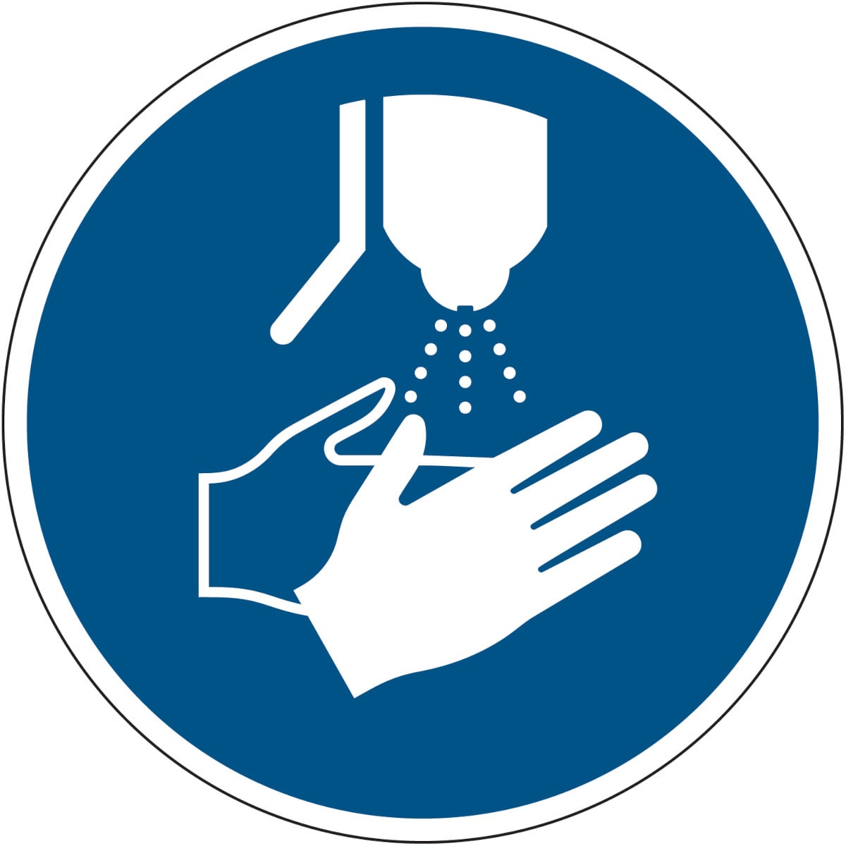 BRADY - Segnaletica di sicurezza ISO - Disinfettare le mani