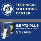 BRADY - Contratto di assistenza BBP72+ Maintenance Out 5 anni