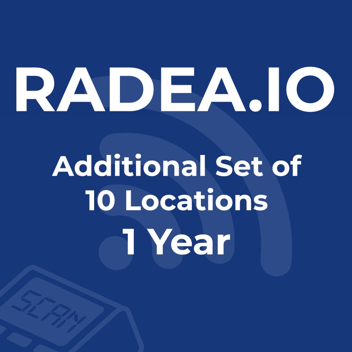 BRADY - Pacchetto aggiuntivo RADEA.IO di 10 posizioni 1 anno