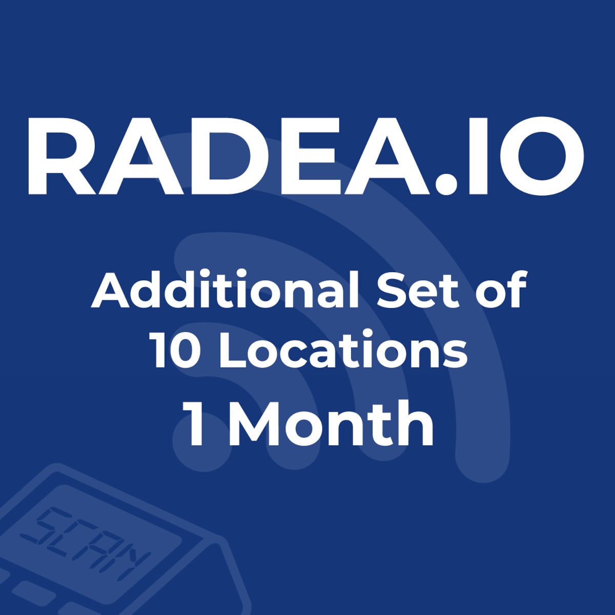 BRADY - Pacchetto RADEA.IO aggiuntivo di 10 posizioni 1 mese