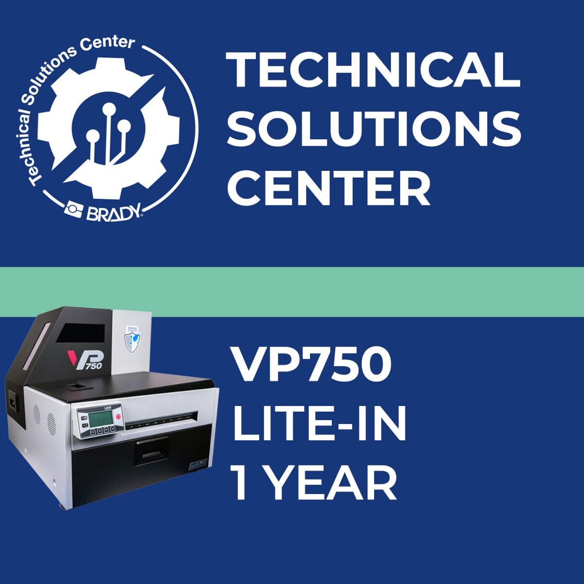 BRADY - Contratto di assistenza VP750 Lite In 1 anno 322539