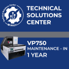 BRADY - Contratto di assistenza VP750 Maintenance In 1 anno
